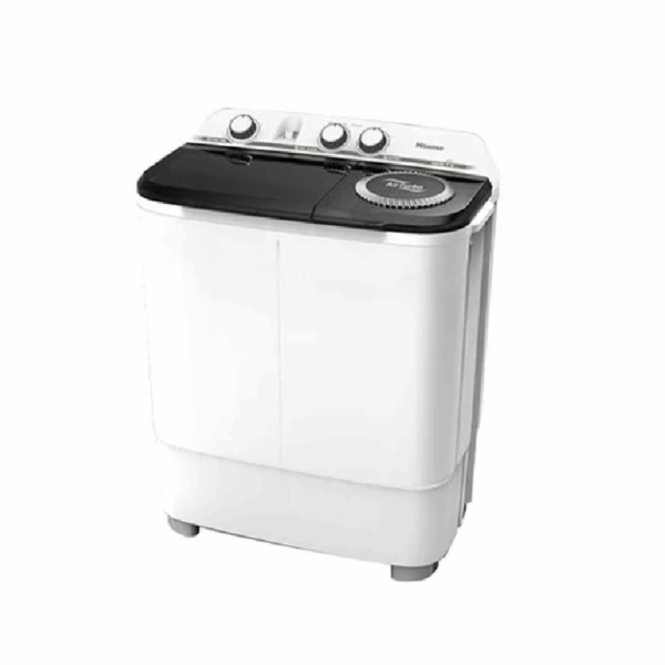 Hisense Twin Tub Washing Machine 12Kg Top Load Semi-Auto/Manual White Wsxl121