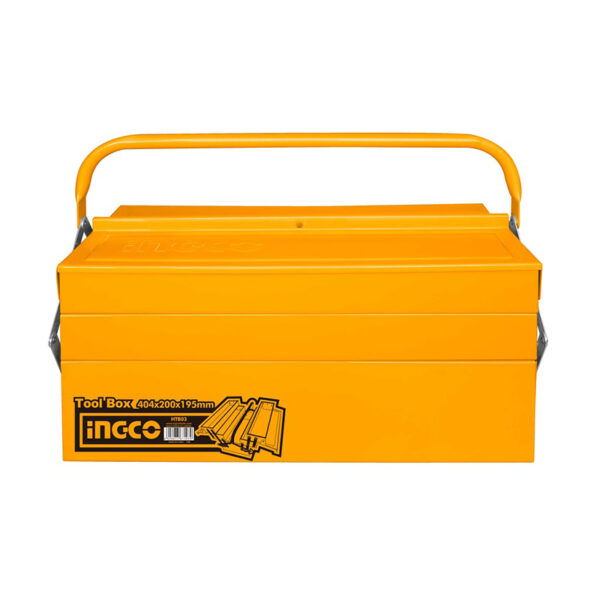 Ingco Tool Box 3 Layers 400 X 200 X 205Mm Empty Htb03