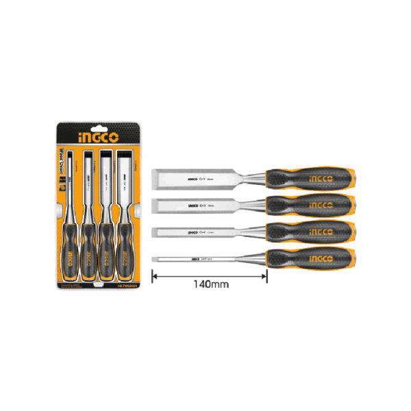 Ingco Wood Chisel Set 4Pcs Hktwc0401