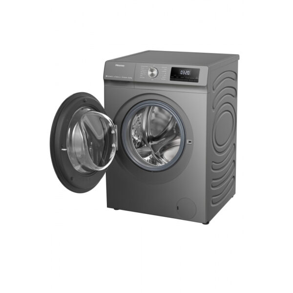 Hisense Washing Machine 10.5Kg &Amp; 7Kg Dryer With Pure Jet, Pure Steam, Allergy Steam, Durable Inverter, Super Energy Efficient, Drum Clean, Pause &Amp; Add, Quick Wash, Delay End, Raindrop Drum Wd3Q1043Bt