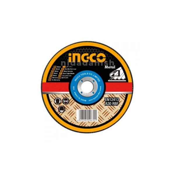 Ingco Abrasive Metal Cutting Disc 125Mm Mcd121251