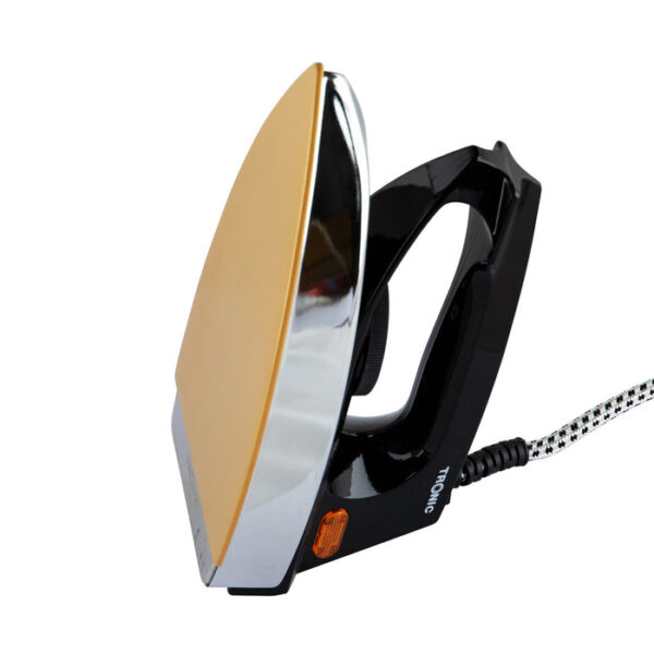 Tronic Dry Iron Heavy Duty Black &Amp; Silver
