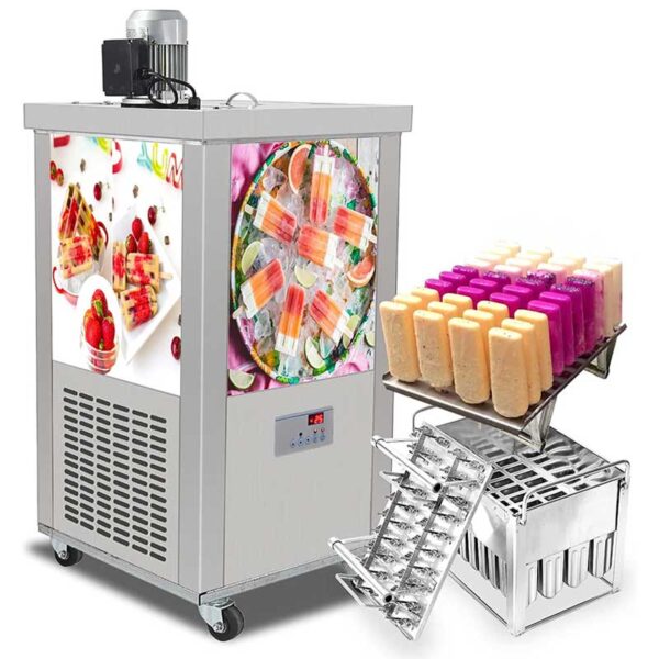 Generic Commercial Ice Lolly Machine Single Tray 40Pcs