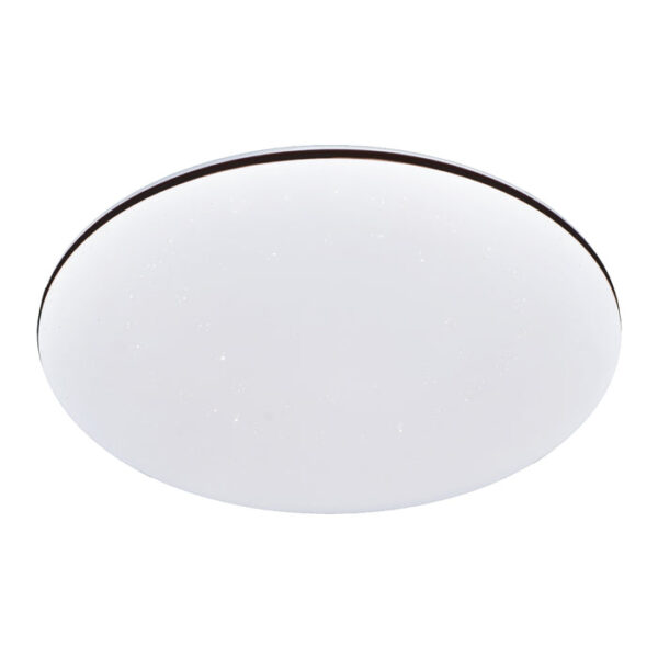 Tronic Sparkling Round Led Changeable (3 Shades) Ceiling Light Kd 1807-Wh
