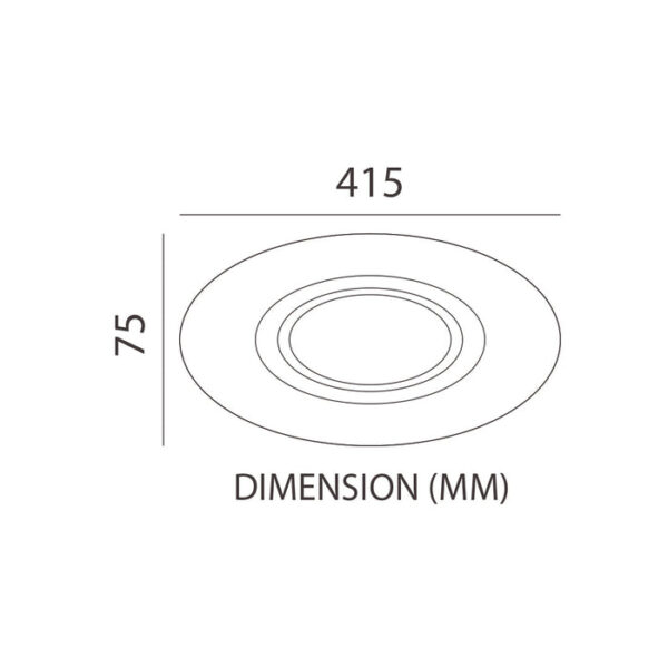Tronic Modern Led 3 Changeable (3 Shades) Light