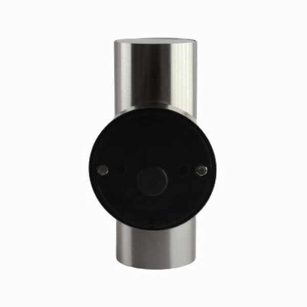 Tronic Up And Down Silver Cylindrical Wall Light