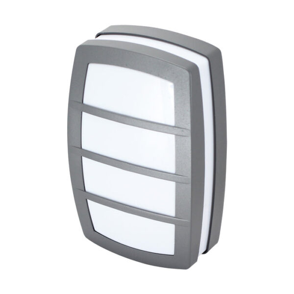 Tronic Grey Bulkhead with Polycarbonate Diffuser and Grill