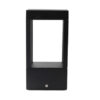 Tronic Black Modern LED Garden Gate Light