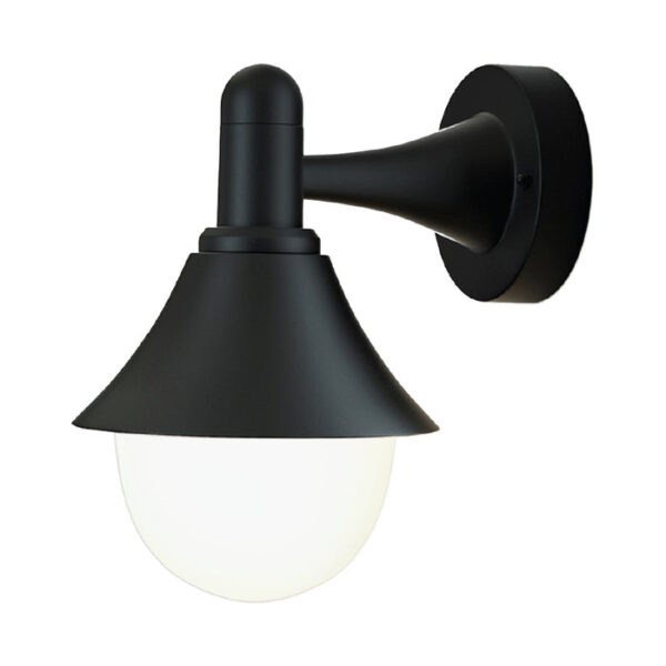 Tronic Ornamental Inverted Outdoor Wall Lamp Ll 5003-Bk