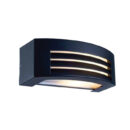 Tronic Modern Outdoor Wall Lamp Black
