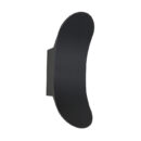 Tronic Simple Black LED Wall Light