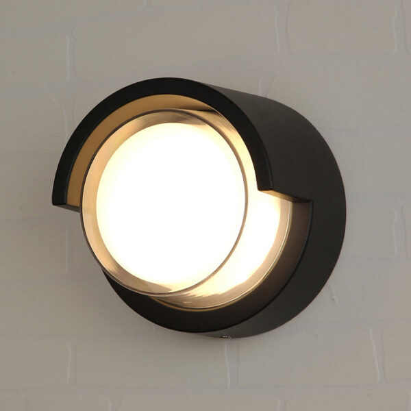 Tronic Black Led Wall Light