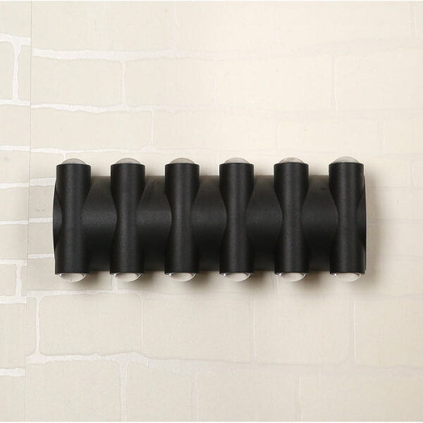 Tronic Black Up &Amp; Down Led Wall Light