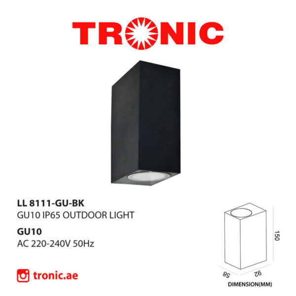 Tronic Two-Sided Wall Light