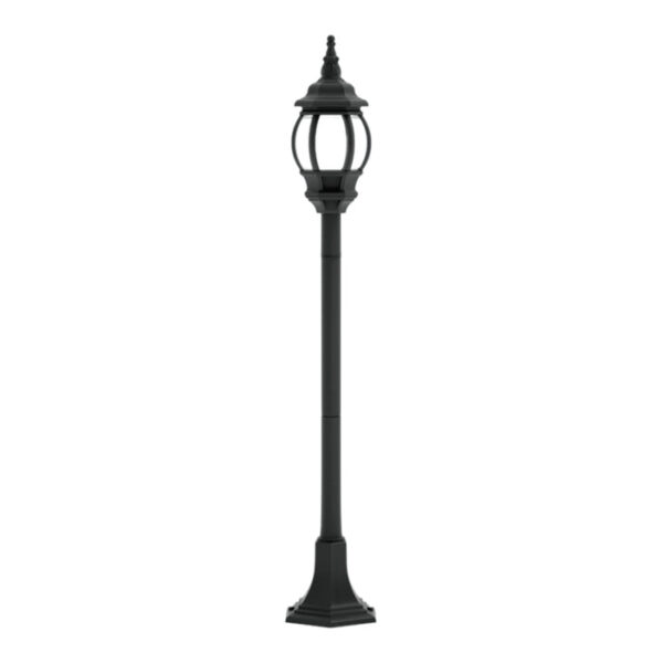 Tronic Ornamental Aluminum Bollard Ll 906P-10-Bk