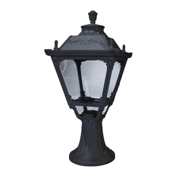 Tronic Ornamental Outdoor Gate Lamp Ll 907C-Bk