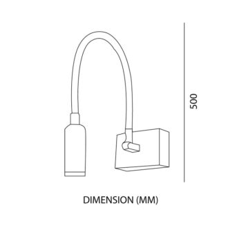 Tronic Wall Bracket-Lp 8310-Ww