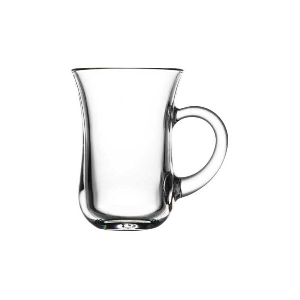 Pasabahce Keyif 6Pc  Tea Mug With Handle 145Ml 55411