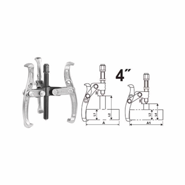Ingco Gear Puller 4&Quot; Hgp08034