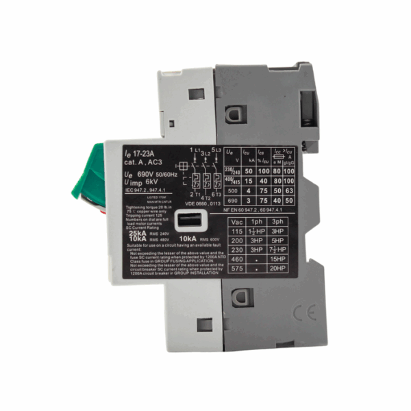Tronic Motor Protection Circuit Breaker 17-23Amps