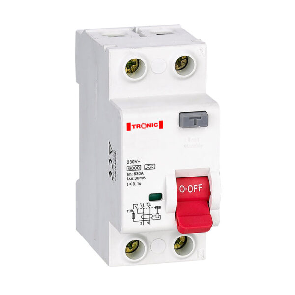 Tronic Rccb 63Amps Double Pole