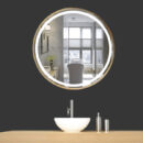 Tronic Round Mirror Light with Touch Sensor ML LS06