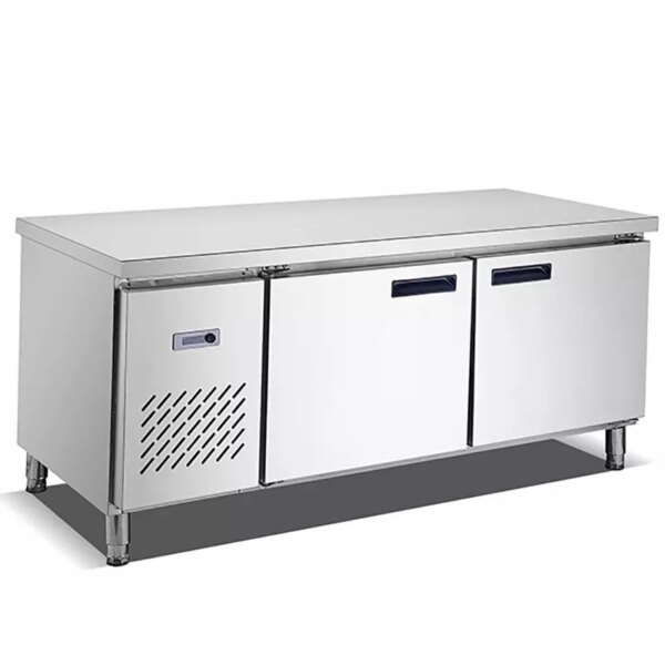 Commercial Two Door Fridge Work Table Tc0.4L2