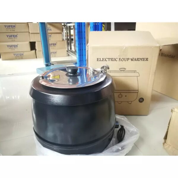 Commercial Electric Soup Kettle 600W 13L 83013Sp