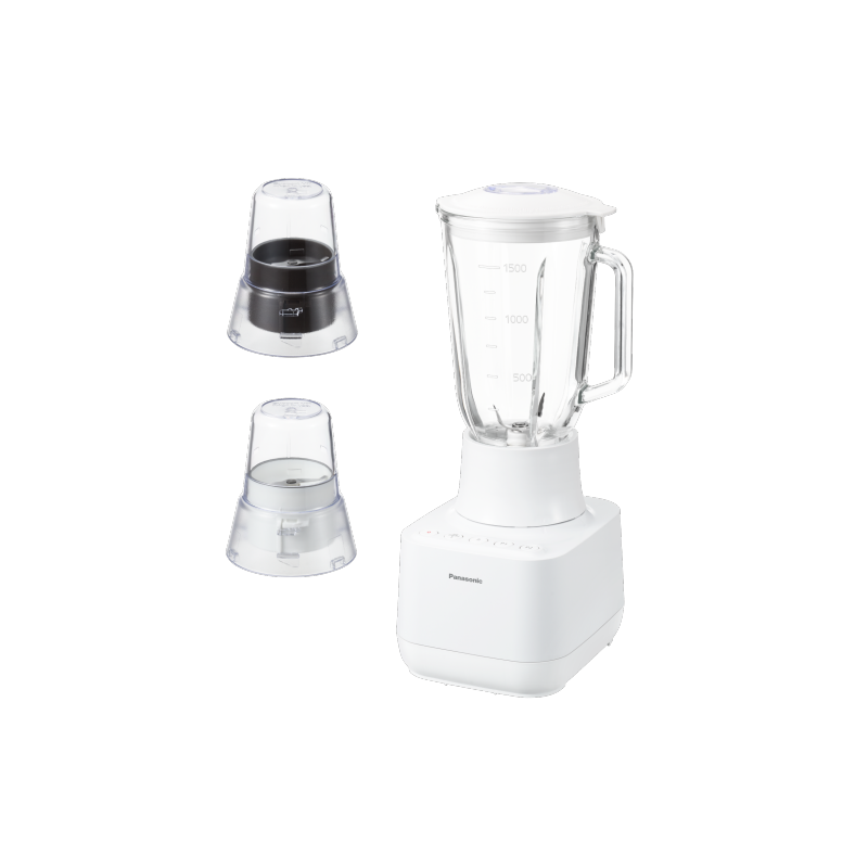 Panasonic Glass Jug Blender 700W For Ice Crushing, Juice, Smoothies &Amp; Meals Mx-Mg5321Wtn
