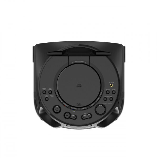 Sony High Power Party Speaker Audio System With Bluetooth Technology, Speaker Light, Two High Efficiency Tweeter, Jet Bass Booster Technology, Fiestable App, Multi Device Connection Mhc-V13