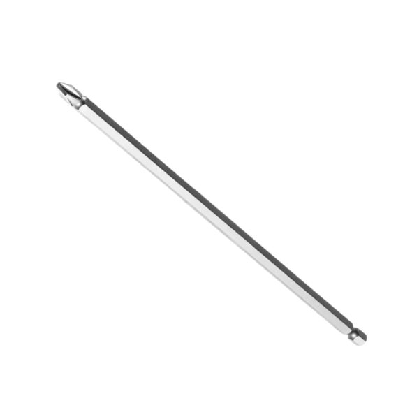 Total Magnetic Tip Screw Driver Bit 250Mm, Ph2, S2 Industrial Steel, Sandblasted Surface Tac16Ph2104