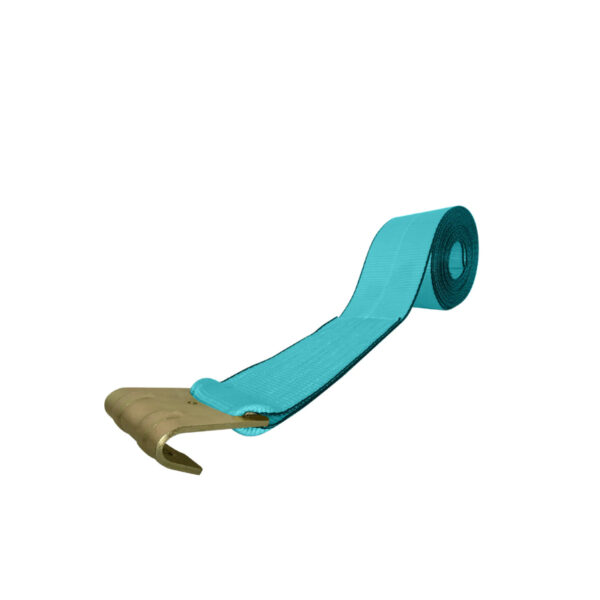 Total Winch Strap With Flat Steel Hook 8M X 75Mm, 8T For Boat, Truck, Jet Ski &Amp; Car Trailers Thws0808