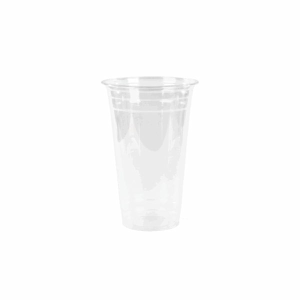 Khaleej Pack Clear Pet Glass 16 Oz With Dome Lid (Pack Of 1000)