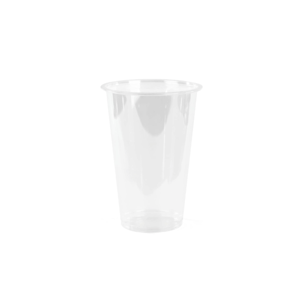 Khaleej Pack Clear Pet Glass 12 Oz With Dome Lid (Pack Of 1000)
