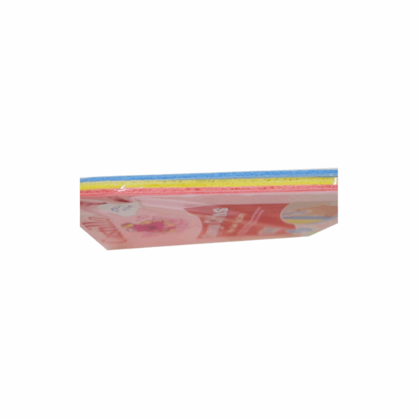 Castillo Heavy Duty Sponge Cloths Red, Yellow &Amp; Blue 20X17Cm (Pack Of 96Pcs)