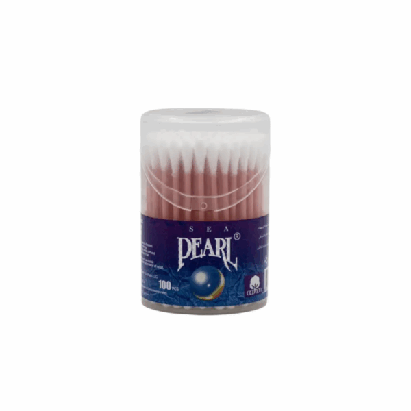 Sea Pearl Cotton Buds Round 100'S (Pack Of 12)