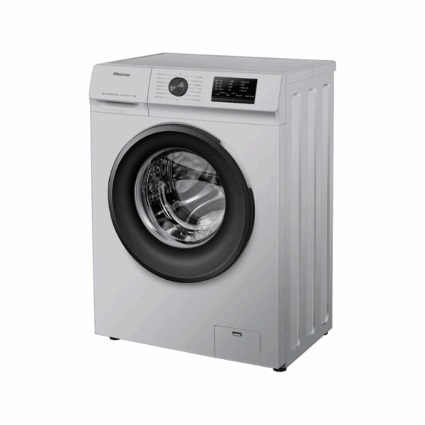 Hisense Washing Machine 6Kg Automatic, Front Load, Snowflake Drum, Drum Clean, Silver Wfvc6010S