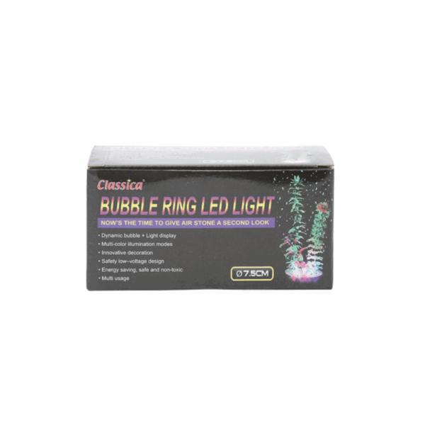 Classica Bubble Ring Led Light 7.5Cm With Dynamic Bubble &Amp; Light Display (Multicolour)