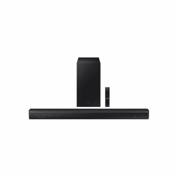 Samsung Soundbar With Subwoofer 2.1Ch B-Series With Dts Virtual:x, Bass Boost, Adaptive Sound Lite Hw-B550/Zn