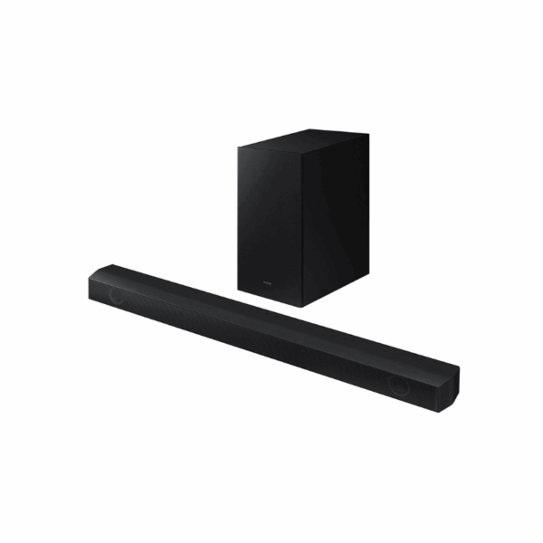 Samsung Soundbar With Subwoofer 2.1Ch B-Series With Dts Virtual:x, Bass Boost, Adaptive Sound Lite Hw-B550/Zn