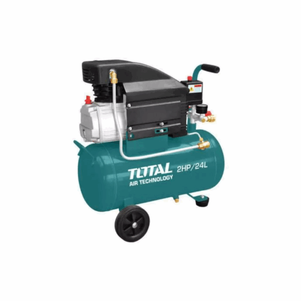 Total Air Compressor Convenient Drainage Of Condensate 24L 1.5Kw 220-240V Tc1202411-8