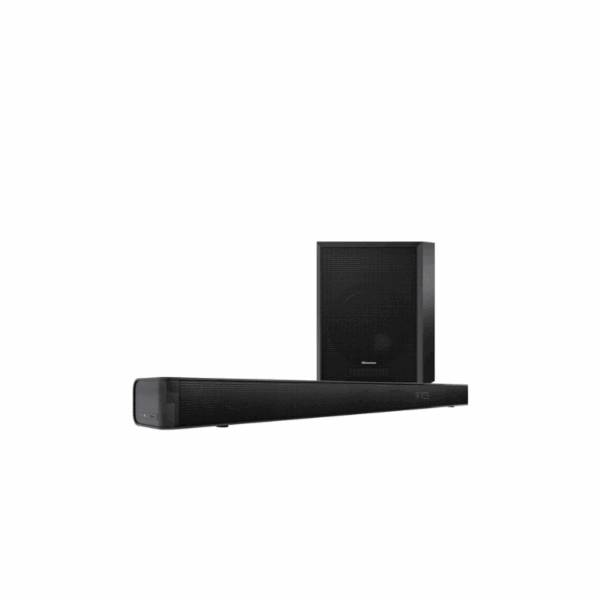 Hisense Sound Bar 3.1Ch 280W Bluetooth, Dolby Digital, Dolby Atoms, Remote Control With Wireless 6.5&Quot; Subwoofer Usb/Mp3/Flac Ax3100G