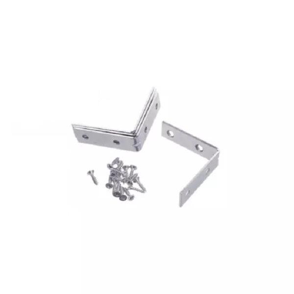 Total Corner Brace 20X20Mm 4Pcs Set With 8Pcs Fasteners Tcb2020