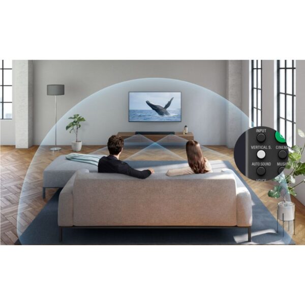 Sony Soundbar 2.1Ch Dolby Atmos With Built-In Subwoofer 800W Ht-X8500