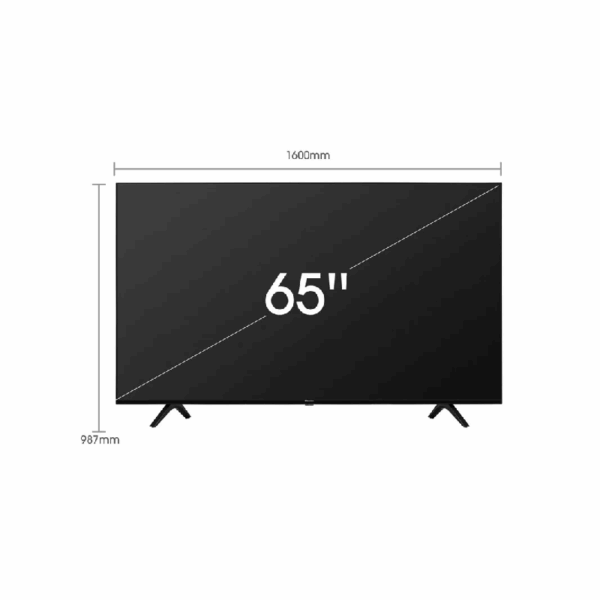 Hisense 65&Quot; Led Uhd 4K Smart Tv With Dolby Vision, 4K Ai Upscaler, Game Mode Plus, Voice Control, Precision Colou, Vidaa 65A6N