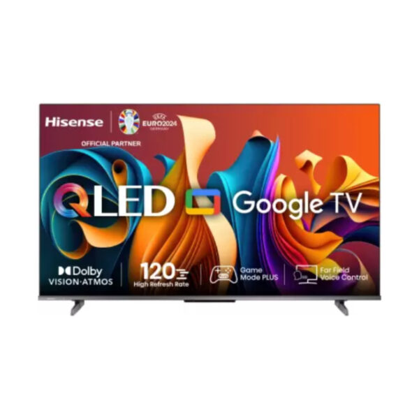 Hisense 75&Quot; Qled Uhd 4K Smart Tv With Quantum Dot Colour, 120Hz, Dolby Vision, 4K Ai Upscaler, Game Mode Plus, Voice Control, Vidaa 75Q6N