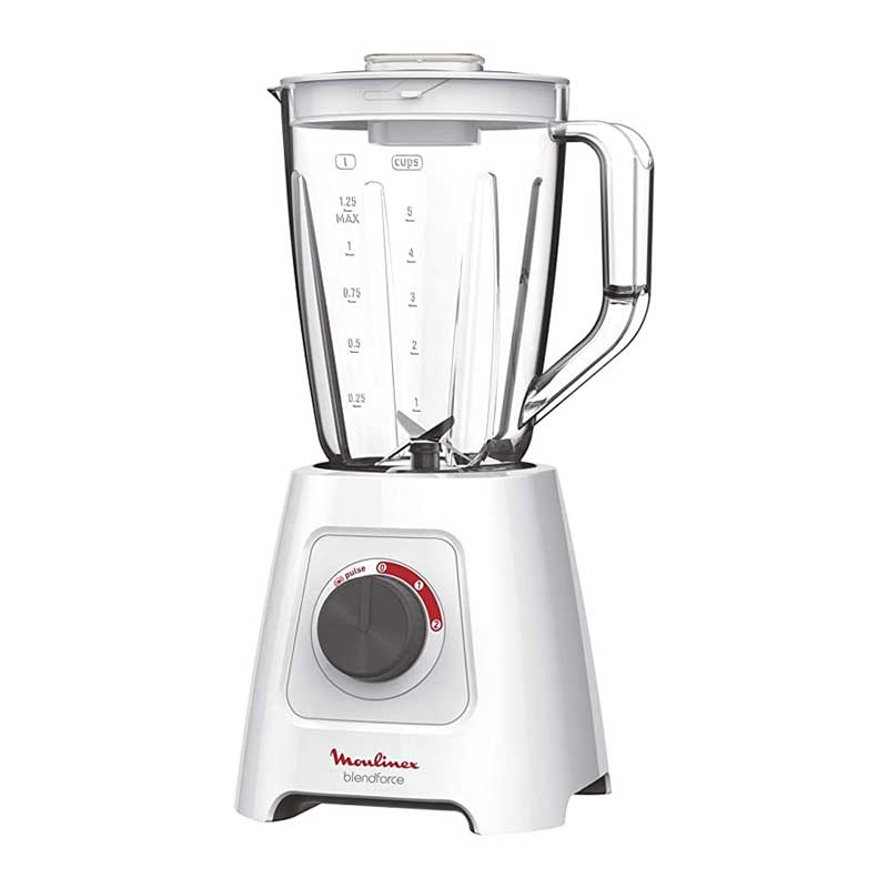 Moulinex Blender 600W Facilic Liquidizer 1.5Lwith Grinder Lm422127