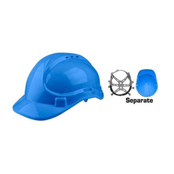 Ingco Safety Helmet With Vents Blue Hsh207