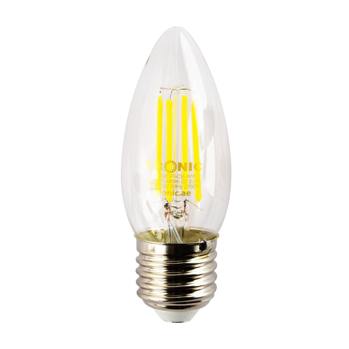 Tronic 4 Watts Filament Candle Led E27 (Screw) Bulb