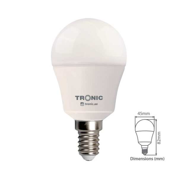 Tronic 6 Watts Golf Daylight Led E14 (Pin) Bulb